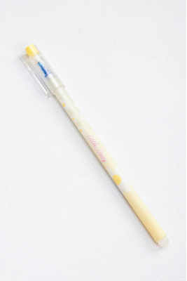 Ручка гелева, 0,5 мм, пиши-стирай, "Квіти"